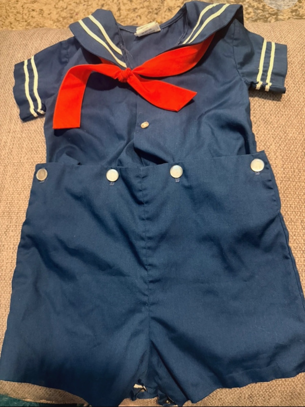Vintage 1980s C.l. Castro & co. Sailor Bobby suit 24mths